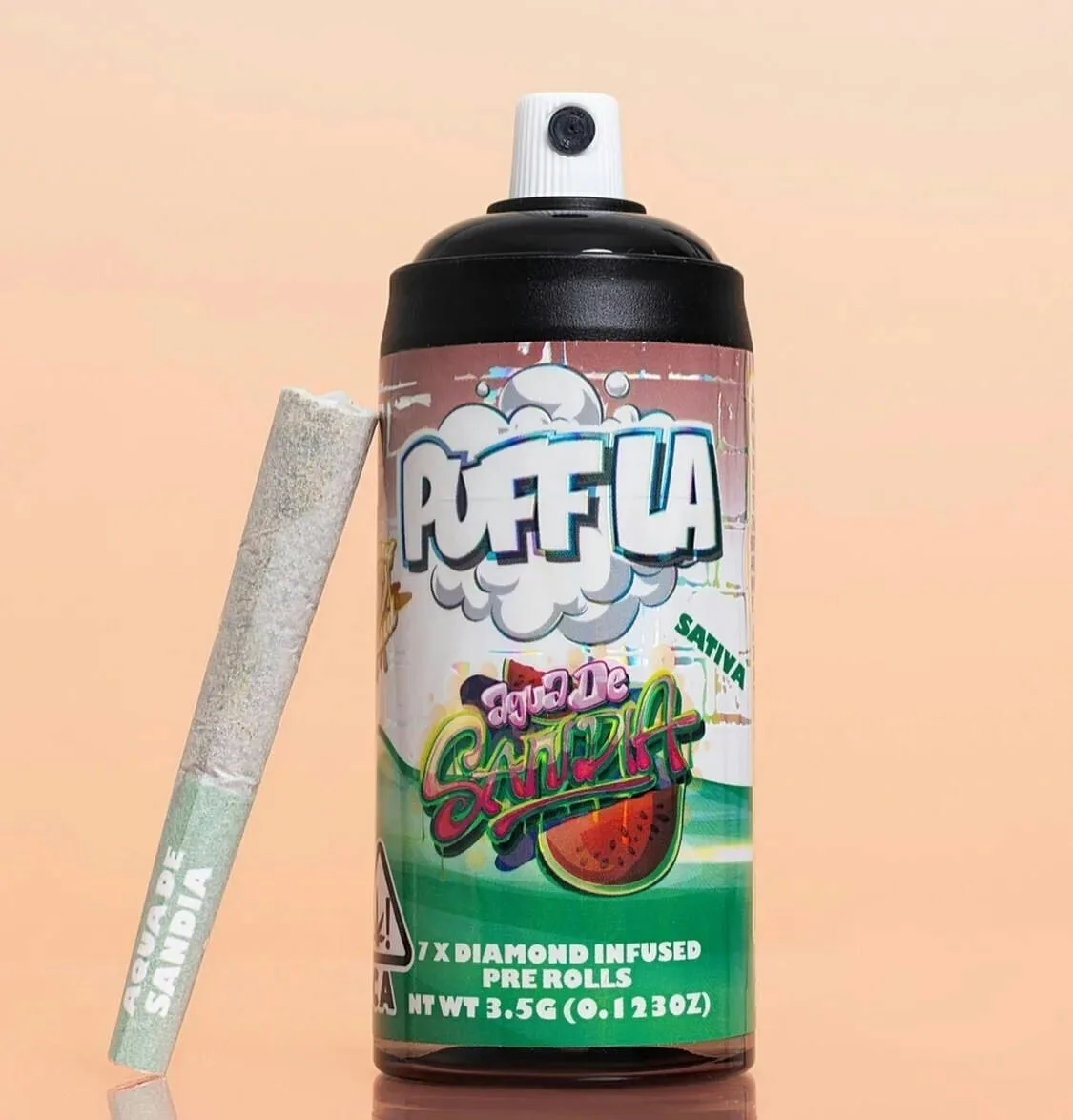 AGUA DE SANDIA - DIAMOND INFUSED - PRE-ROLLS