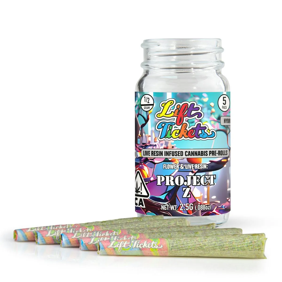 Project Z - 0.5g Infused Pre Roll Multipack (5)
