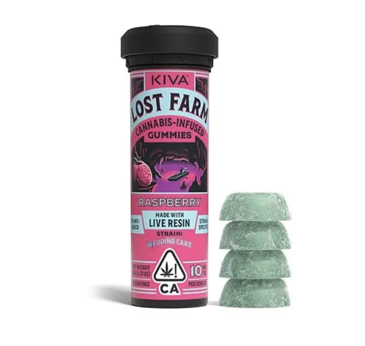 Raspberry 'Wedding Cake' | Gummies | Lost Farm