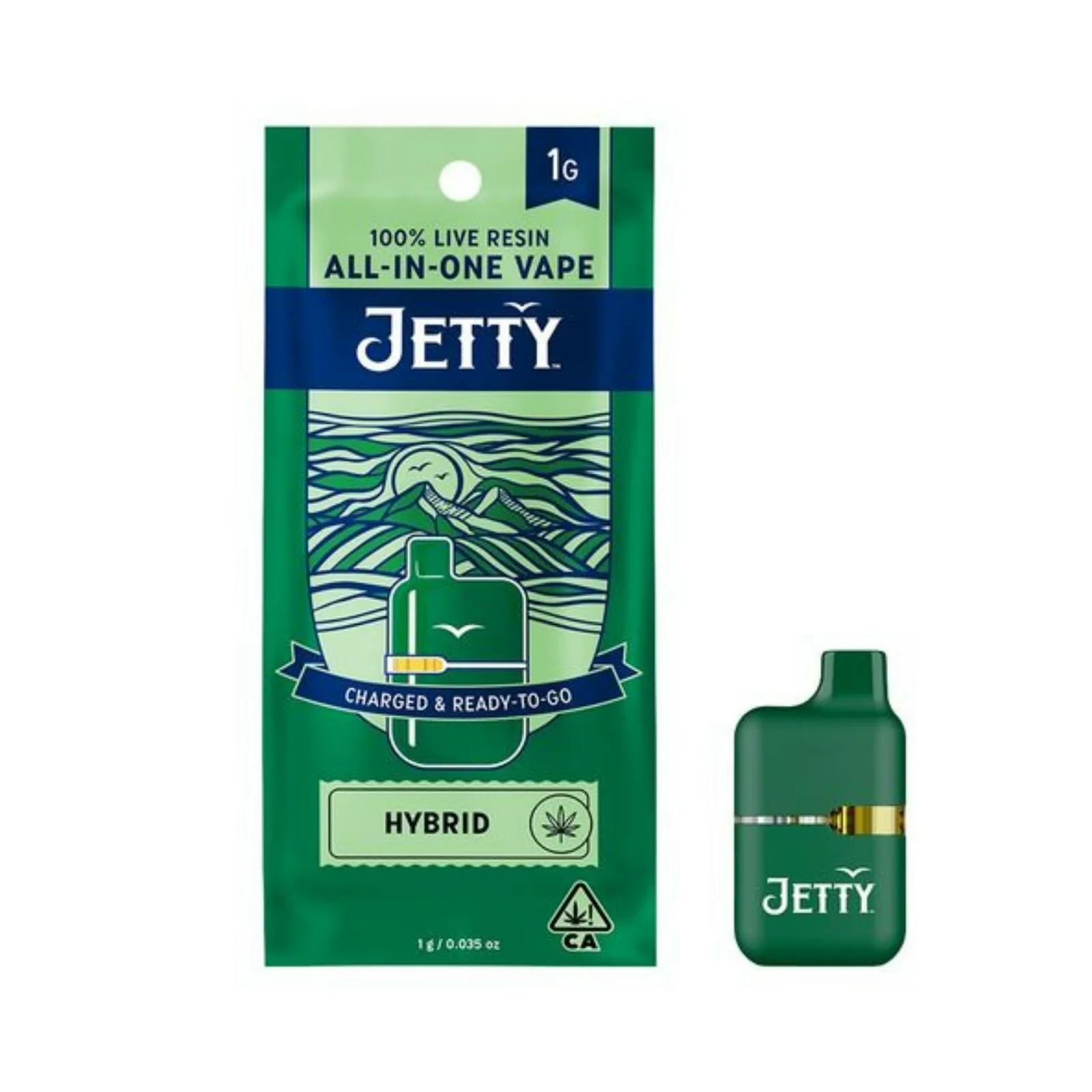 Jetty | Subzero OG | Live Resin All in One | [1g] | Hybrid