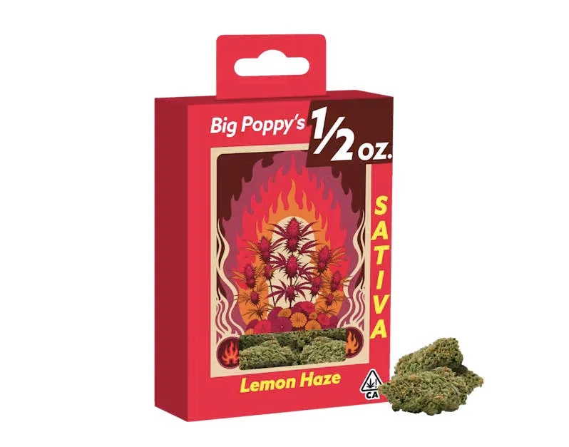 BIG POPPY'S 1/2 OZ - LEMON HAZE