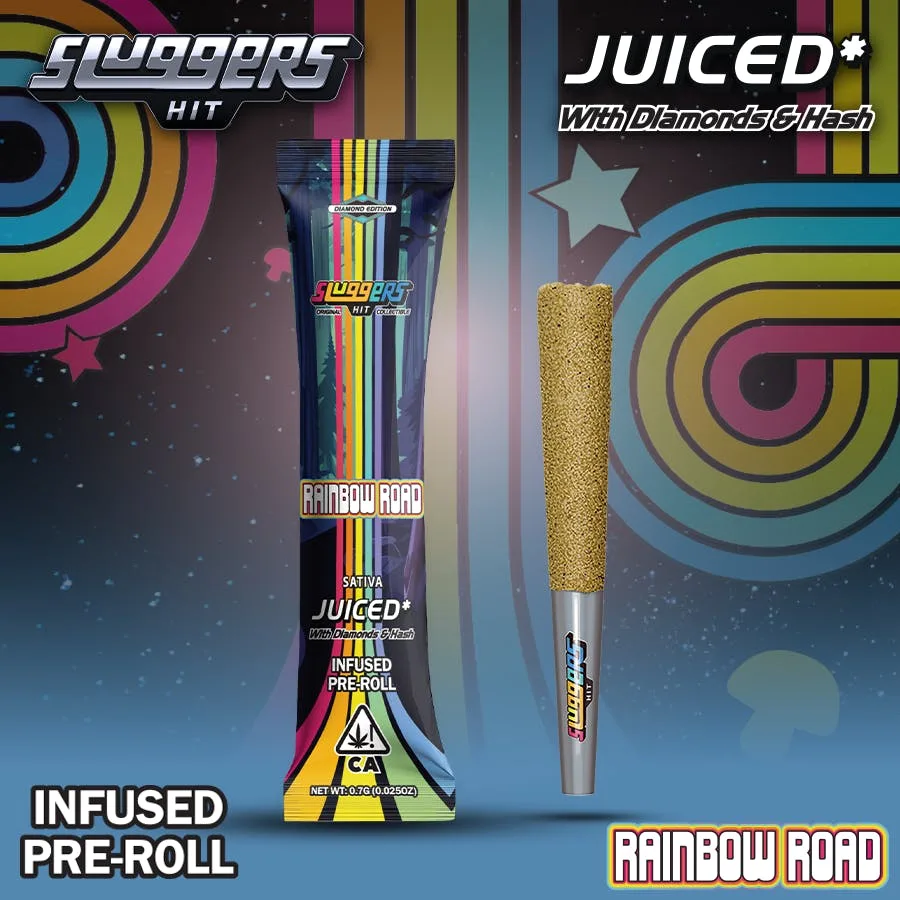 Sluggers - Infused Preroll - 0.7g - Rainbow Road