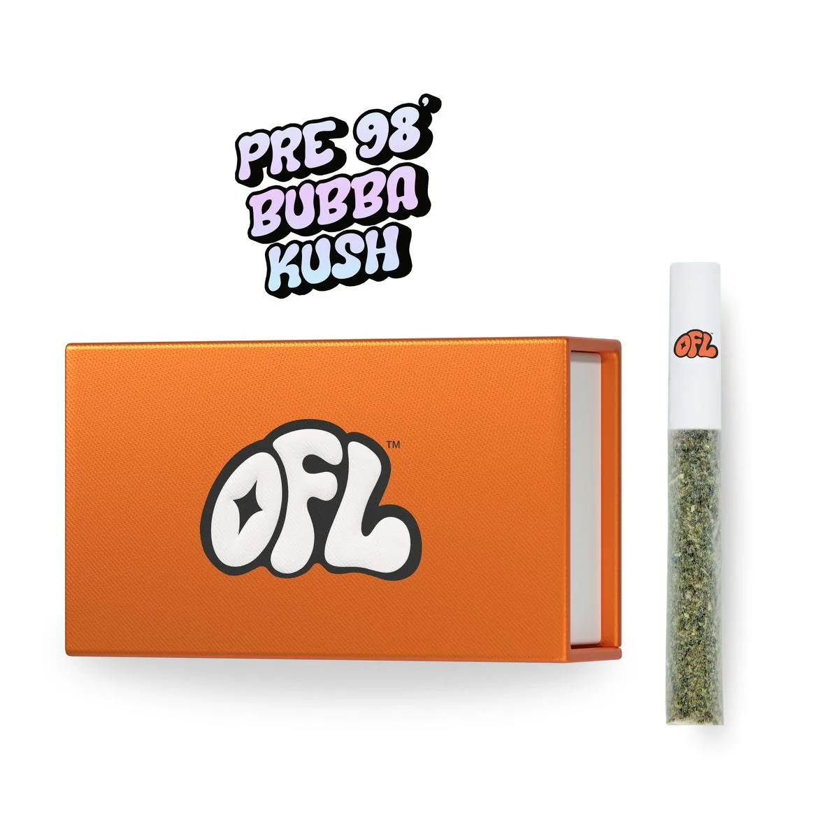 Pre-98 Bubba Kush Premium 5PK 3.5G Pre-Rolls