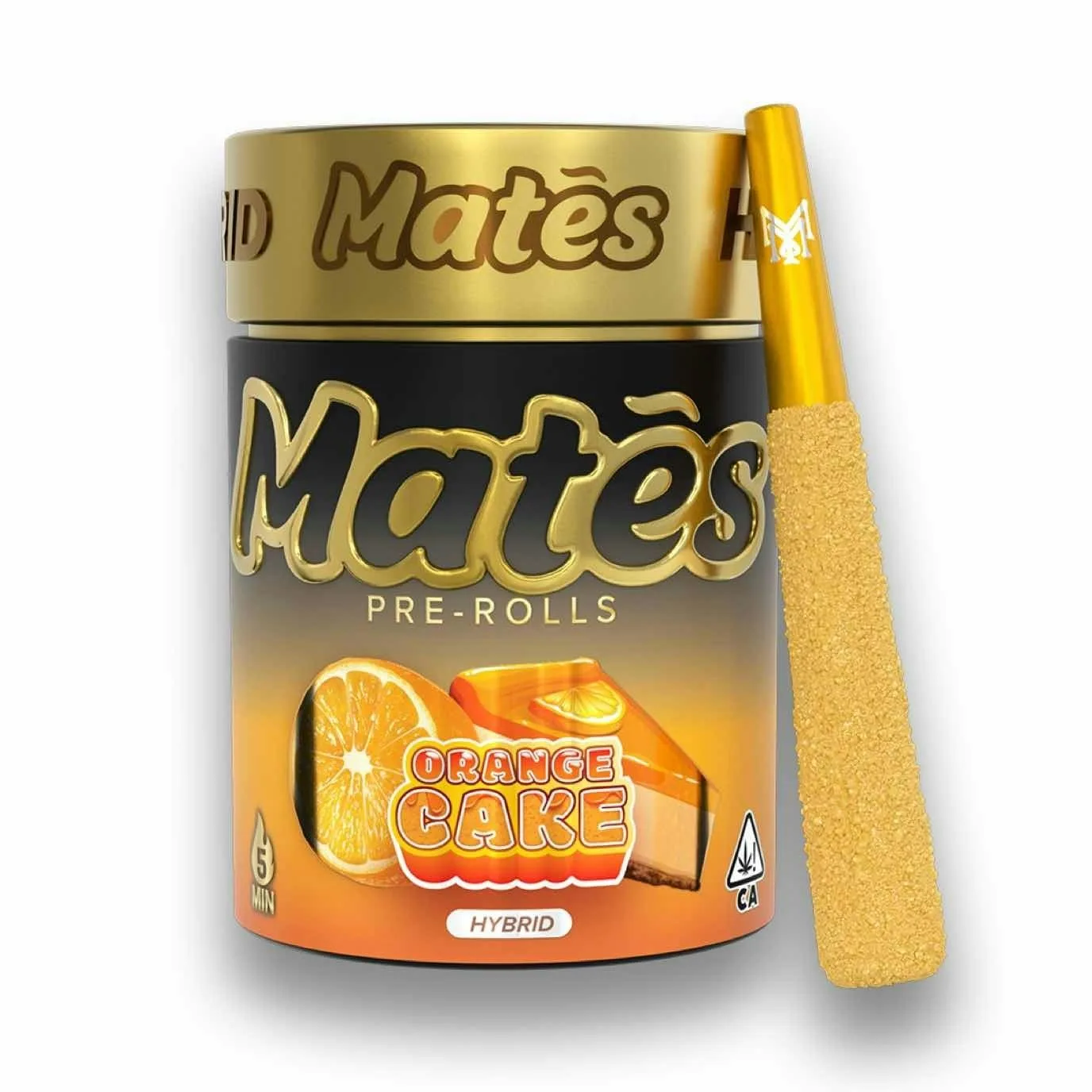 Muha Meds - Orange Cake Mates Infused Pre Rolls - 3 g