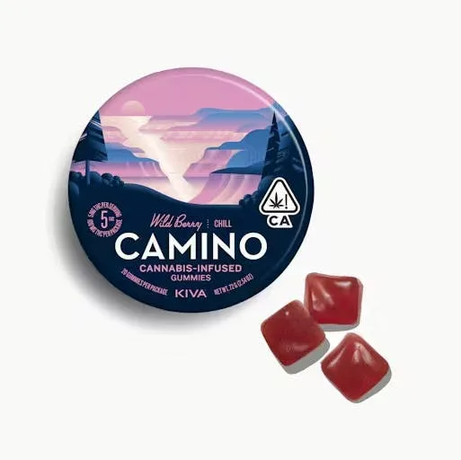 Kiva Camino Gummies Wild Berry