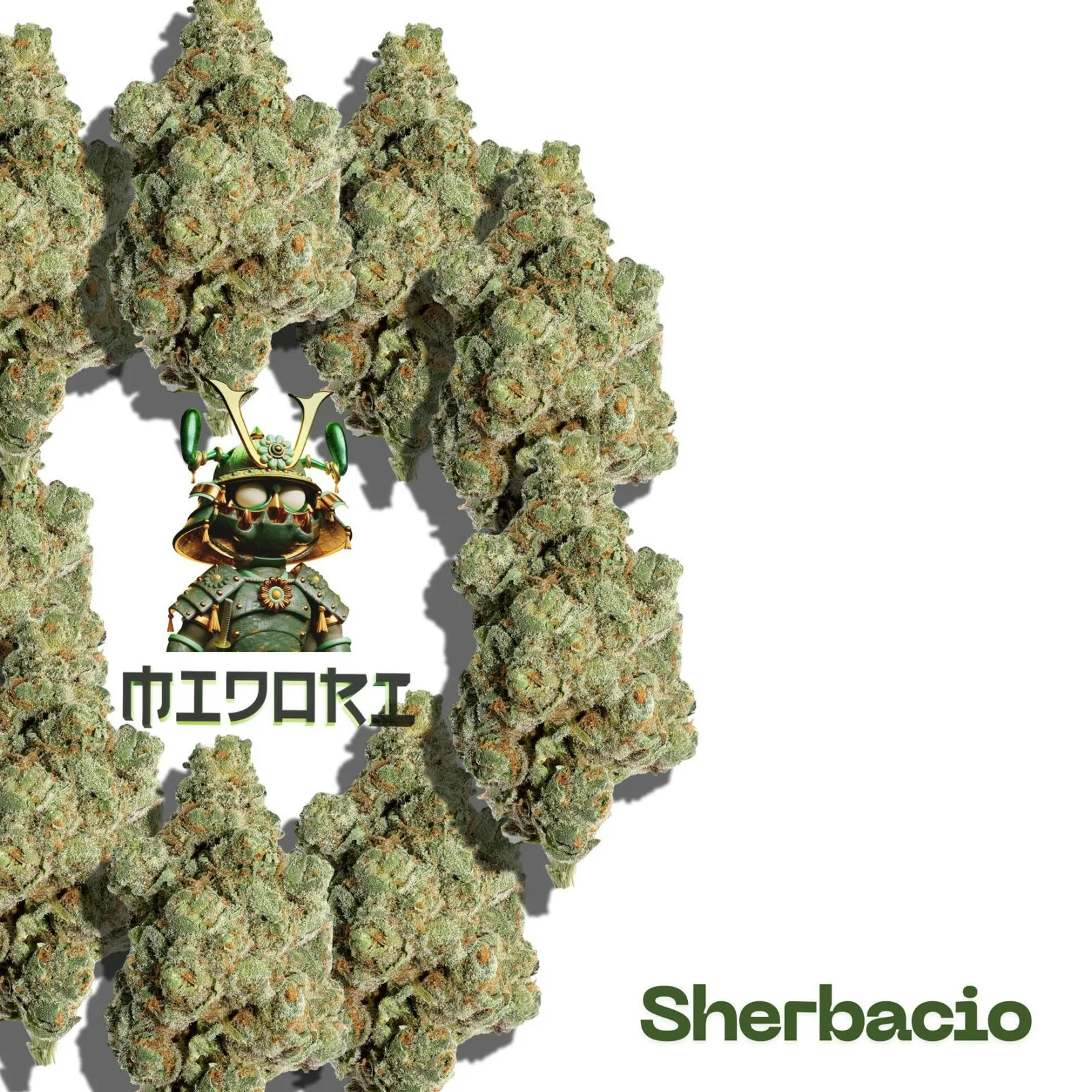 Midori Premium Flowers - Sherbacio 1/2 OZ