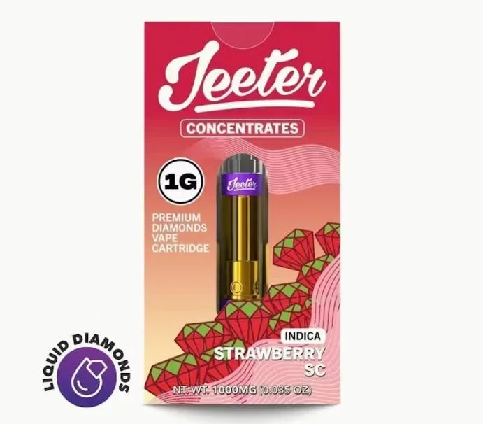 Jeeter | Strawberry Shortcake | Premium Diamonds Cartridge | 1g