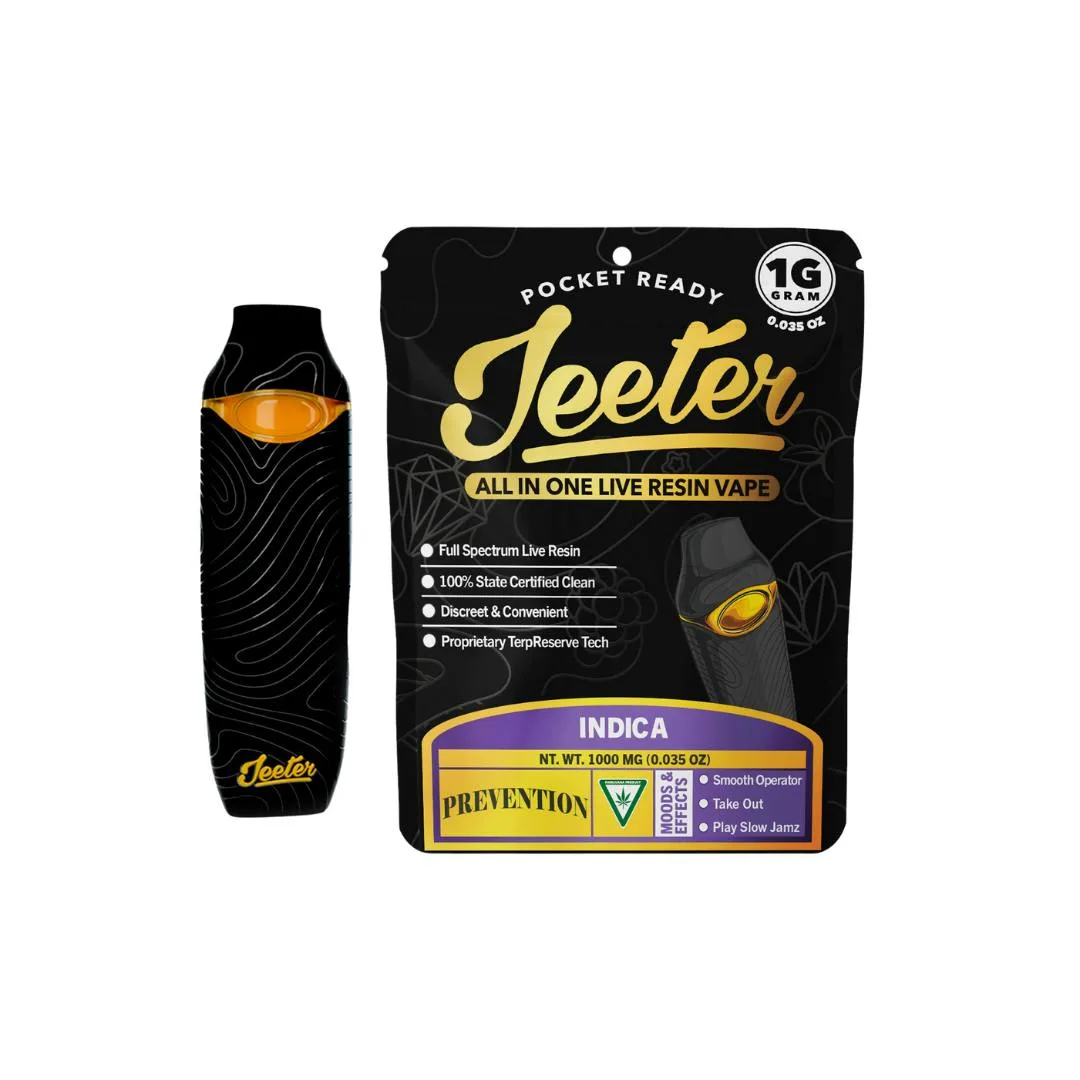 Jeeter | Prevention | Live Resin Disposable | 1g