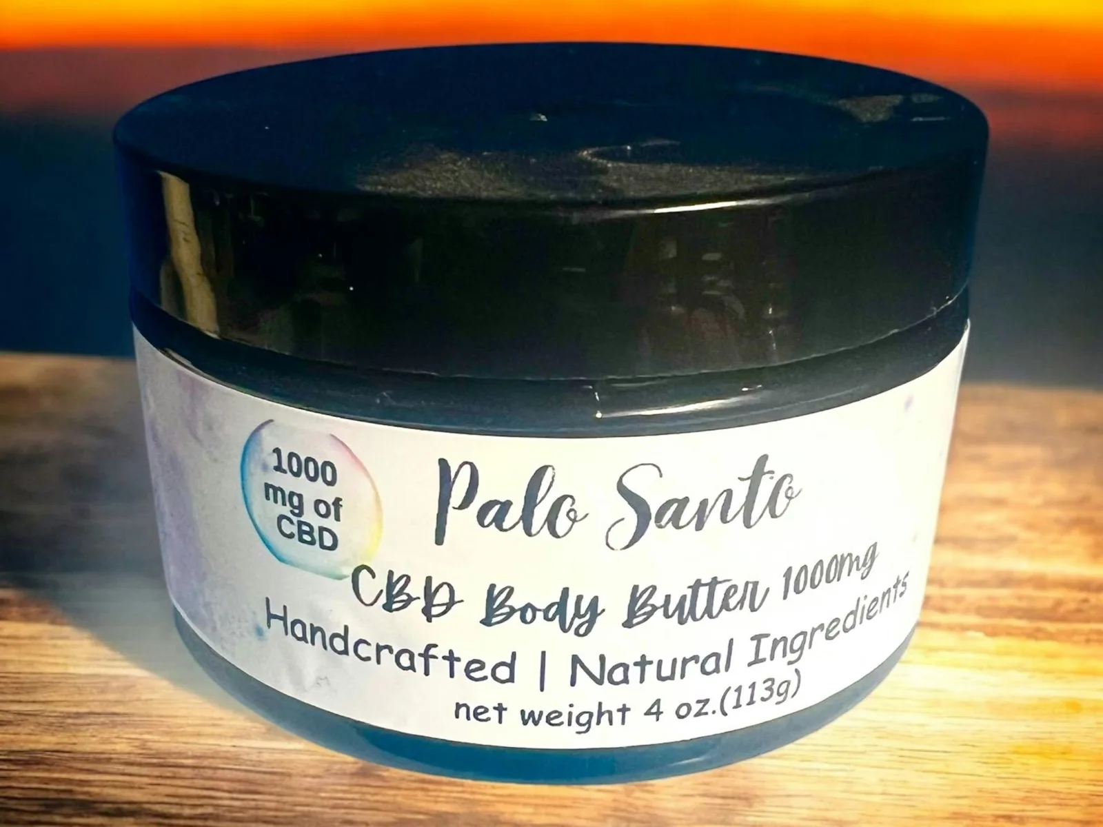 CBD Body Butter 1000mg- Palo Santo