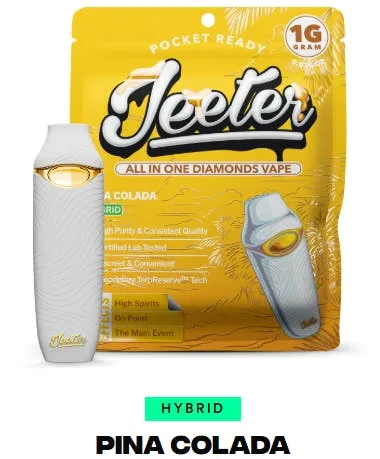 Jeeter | Pina Colada | Diamonds Disposable | 1g