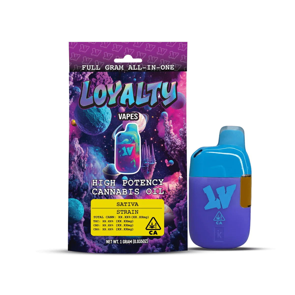 Loyalty | HPCO | 1g All-in-One Vape | Passionfruit Pleaser (S)
