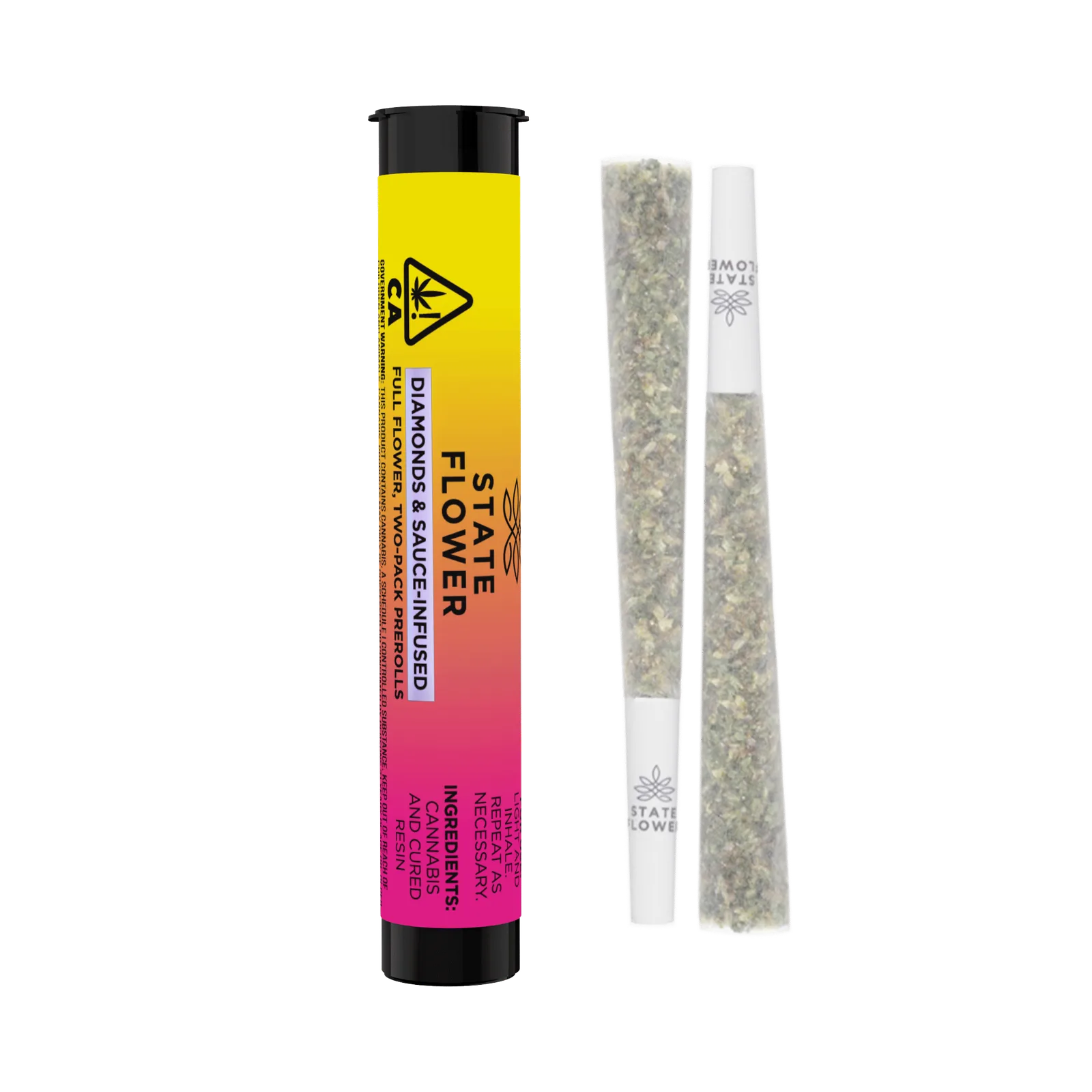 State Flower Cannabis - Jack Herer - Infused Pre-Rolls - 1g (2-Pack)