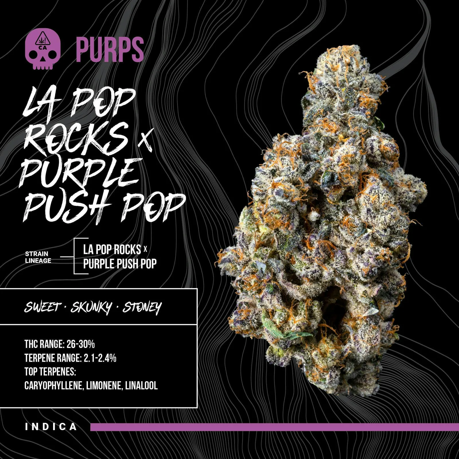 BOSKY | LA Pop Rocks x Purple Push Pop | Big Buds | 3.5g