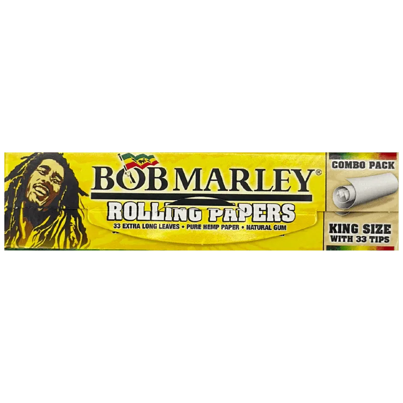 Bob Marley Papers - King Size Slim Organic Papers 33ct - Accessories