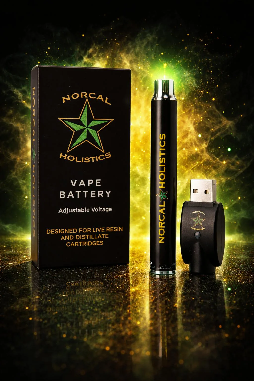 NorCal Vape Battery - 510 Adjustable Voltage
