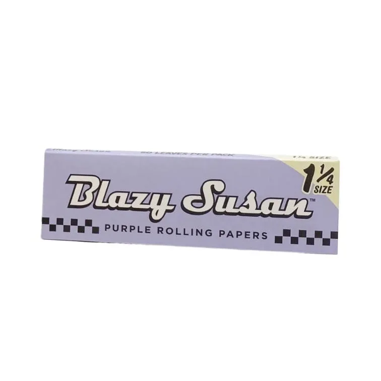 PURPLE 1/4" ROLLING PAPERS - BLAZY SUSAN