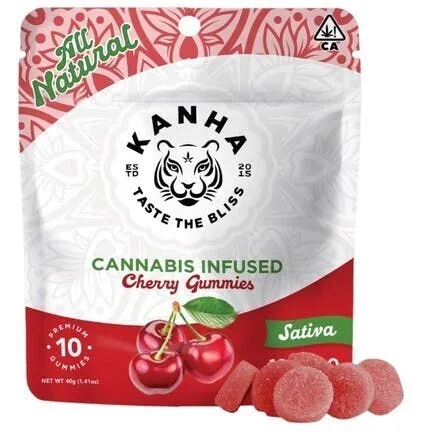 Kanha Gummies Cherry 100mg