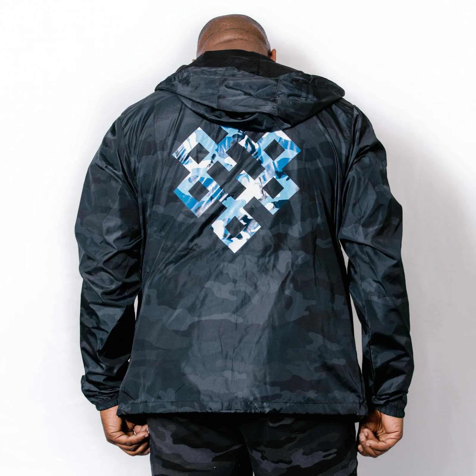 Haven - Camo Black Windbreaker (3XL)