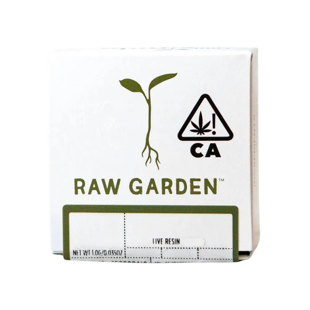 APPLE FRITTER #74 LIVE RESIN 1G - RAW GARDEN