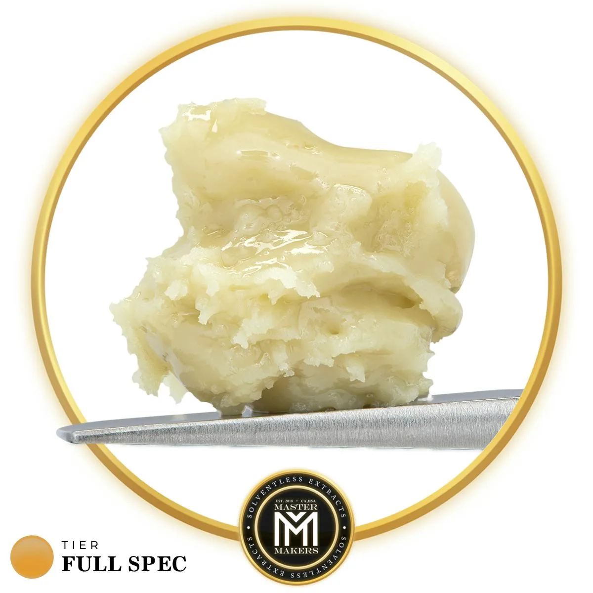 GMOB Hazelnut - Full Spec Cold Cure Live Rosin by Master Makers