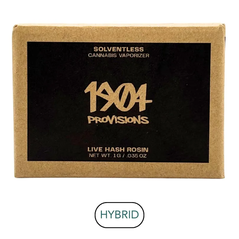 1904 - Live Hash Rosin - Grape Gas - RTU - 1.0g