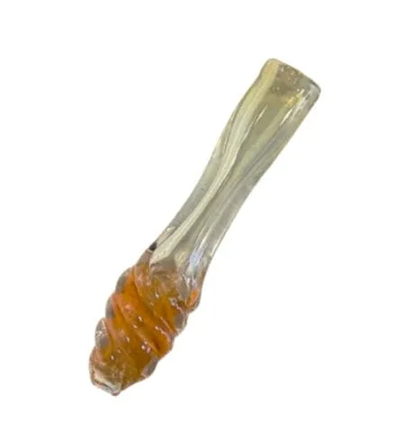 GLASS - 3.5" THREADED TIP CHILLUM - CHL266