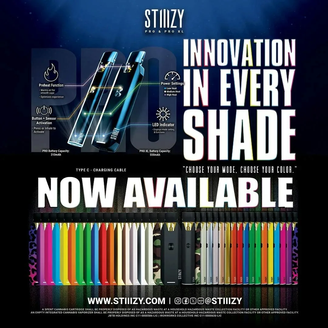 STIIIZY | PRO XL BATTERY - WHITE