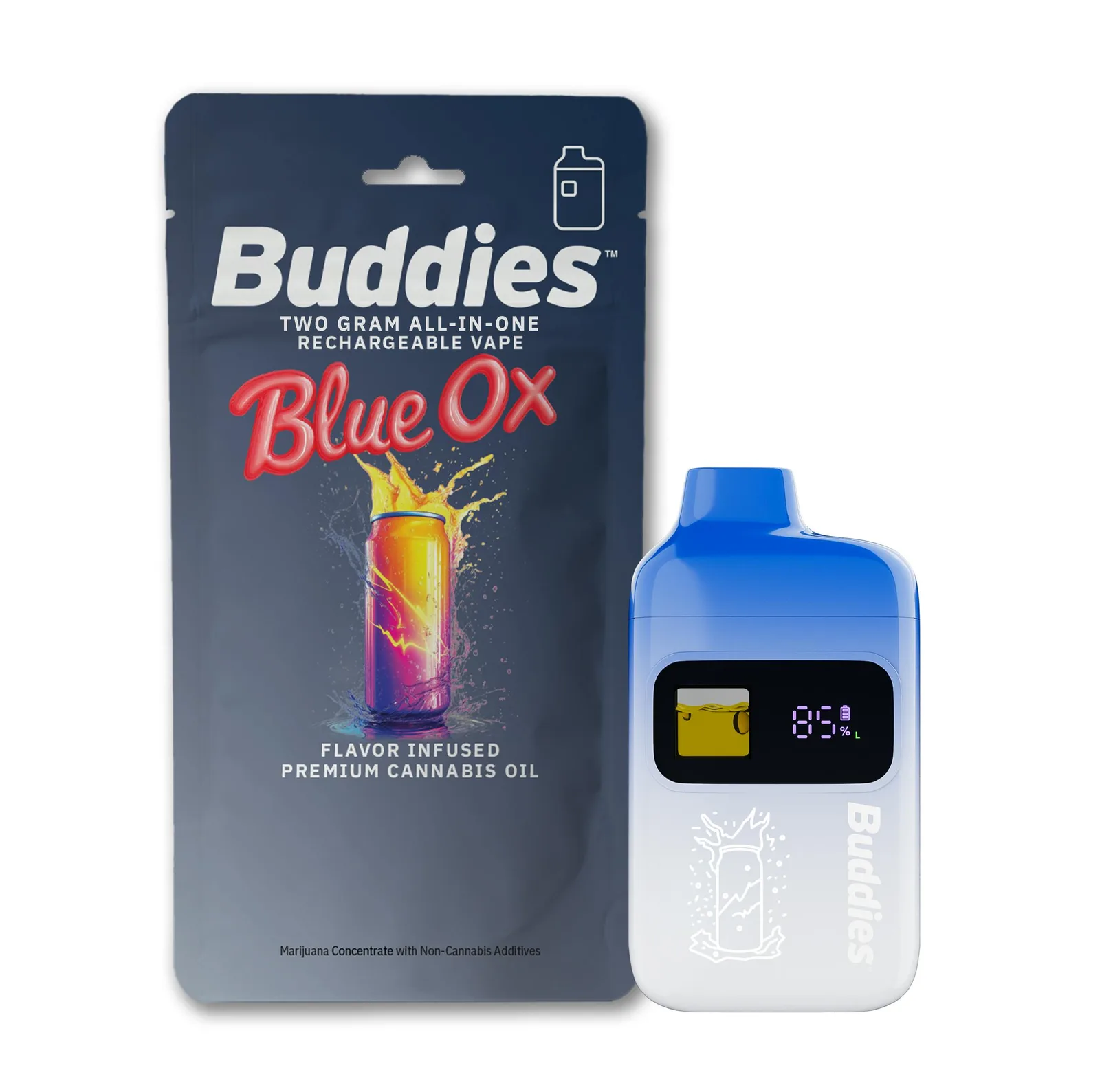 BLUE OX DISPOSABLE [2000MG]
