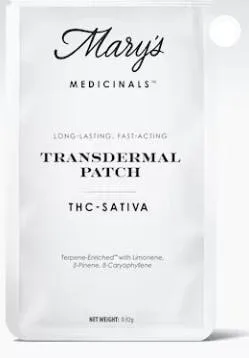 CBD TRANSDERMAL PATCH MARYS MEDICINALS