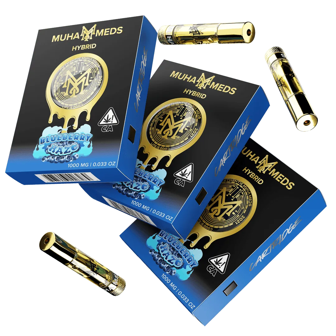 Muha Meds | Blueberry Haze | Cartridge | 1g