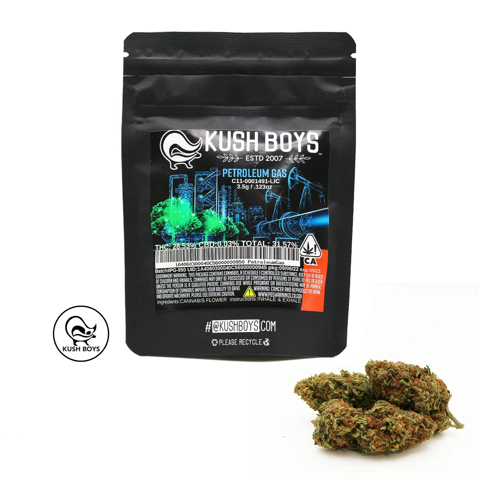 KUSH BOYS - Petroleum Gas - 3.5g