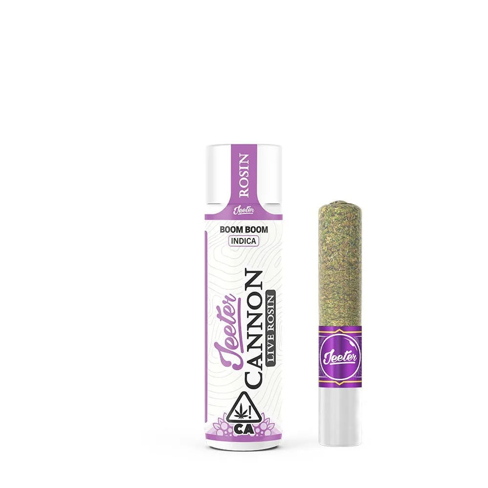 Jeeter | Boom Boom | Live Rosin Cannon | Infused Joint | 1.3g