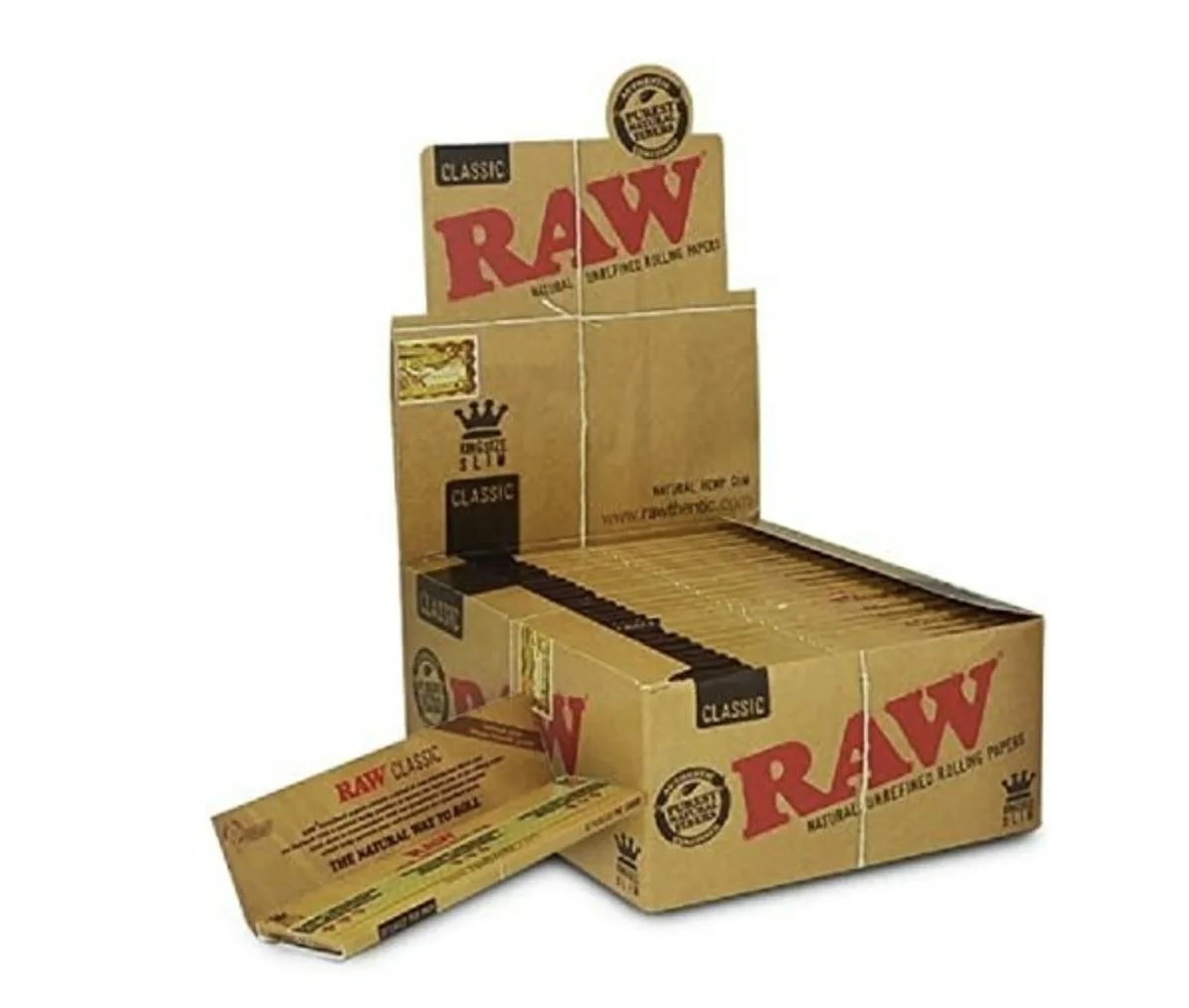 RAW CLASSIC KING SIZE SLIM PAPERS