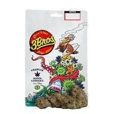 3 Bros | Indoor Flower | 28g | Orange Diesel | Sativa