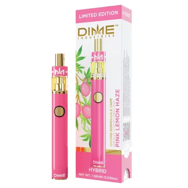 Dime Industries - Pink Lemon Haze 1000MG Limited Edition All in One Device - 1 g
