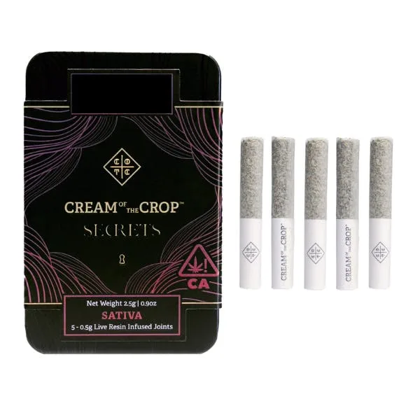 COTC Secrets | Peach Ozz | Premium Infused Prerolls | 2.5g