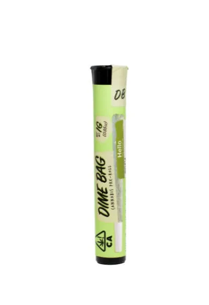 Dime Bag Preroll - Afghan Kush 1g