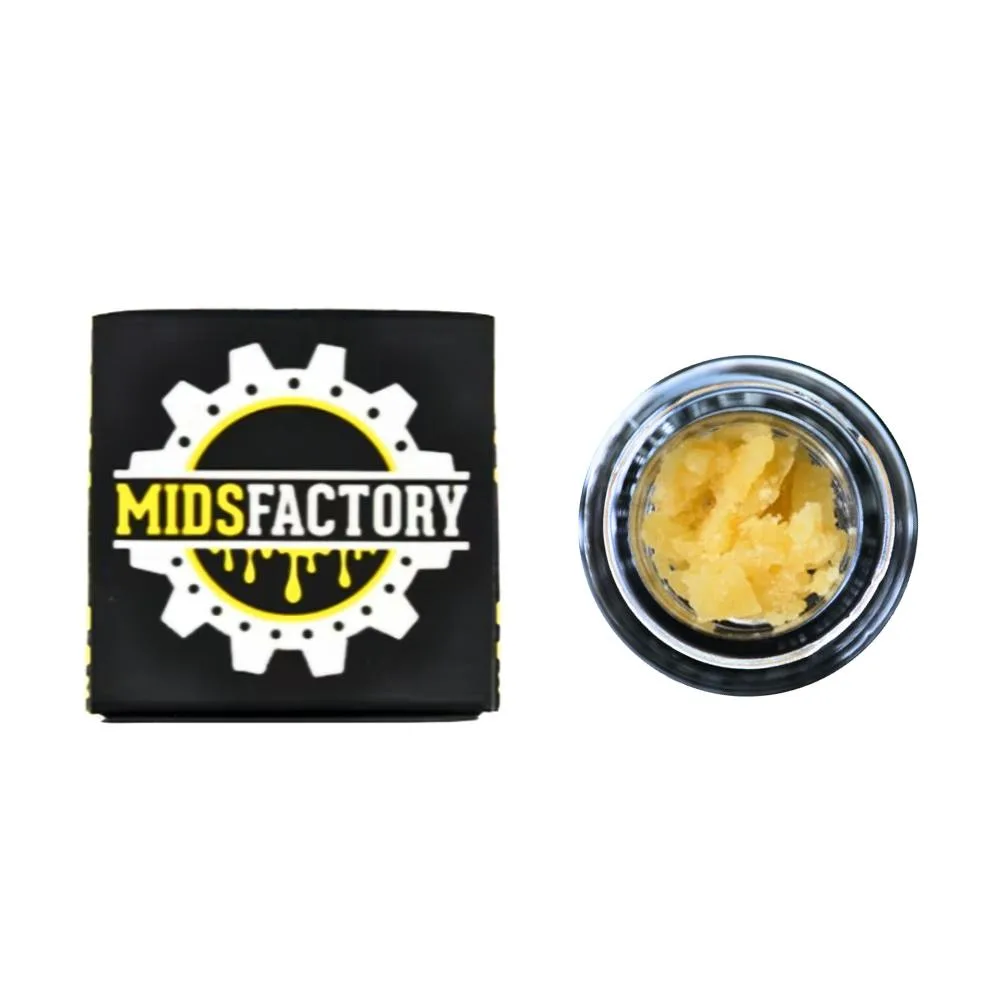 1g Lemon Satori Cured Resin Crumble - Mids Factory