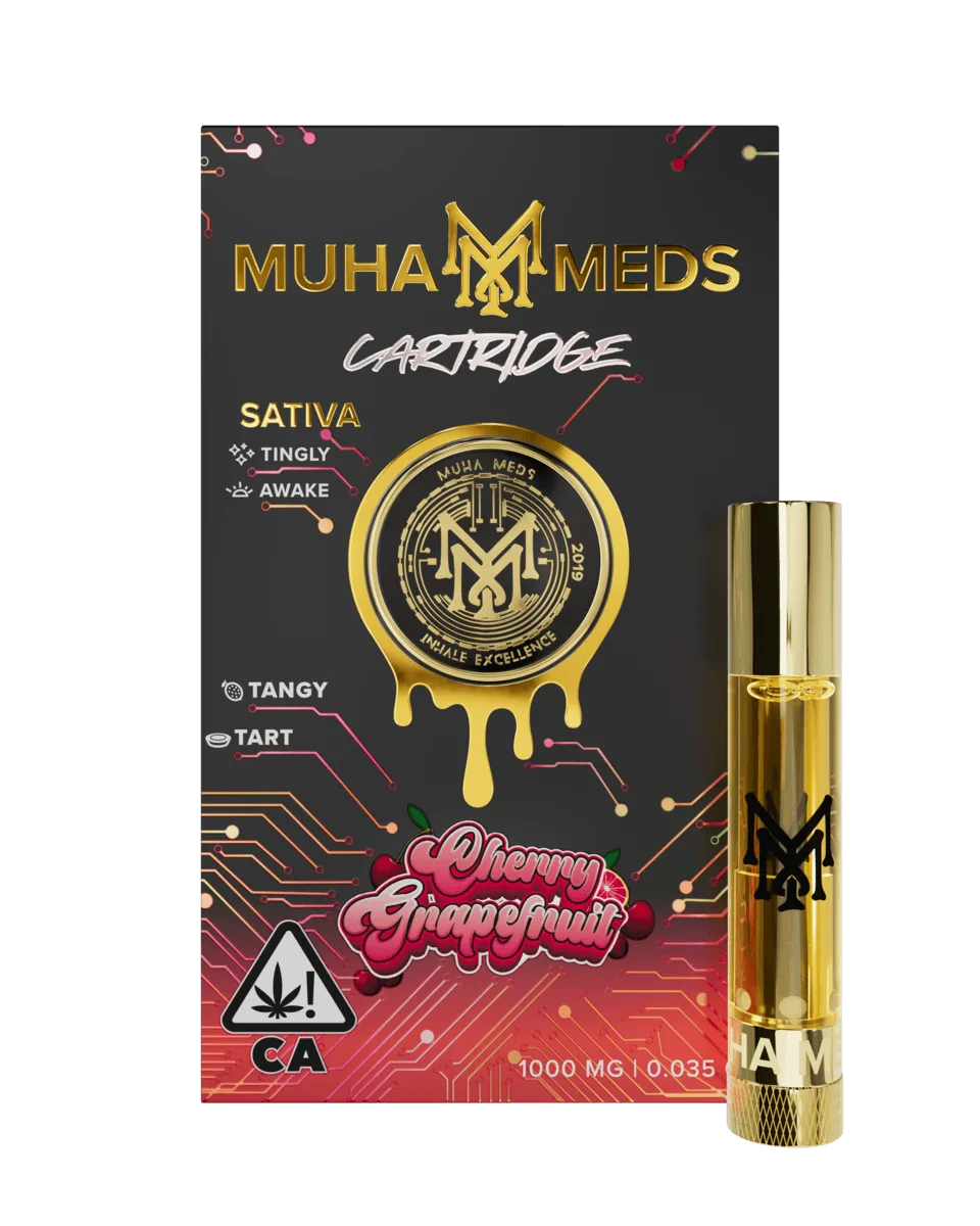 Muha Meds | Cherry Grapefruit | 3rd Gen Cartridge | 1g