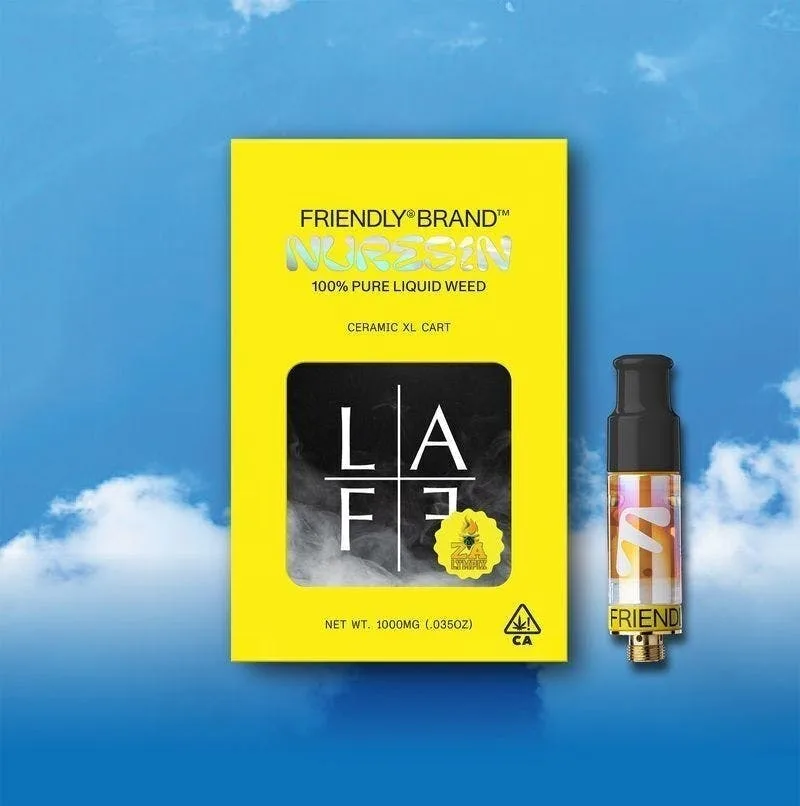 Friendly Brand x L.A.F.F | Orange Drip | Cured Nuresin Cartridge | 1g