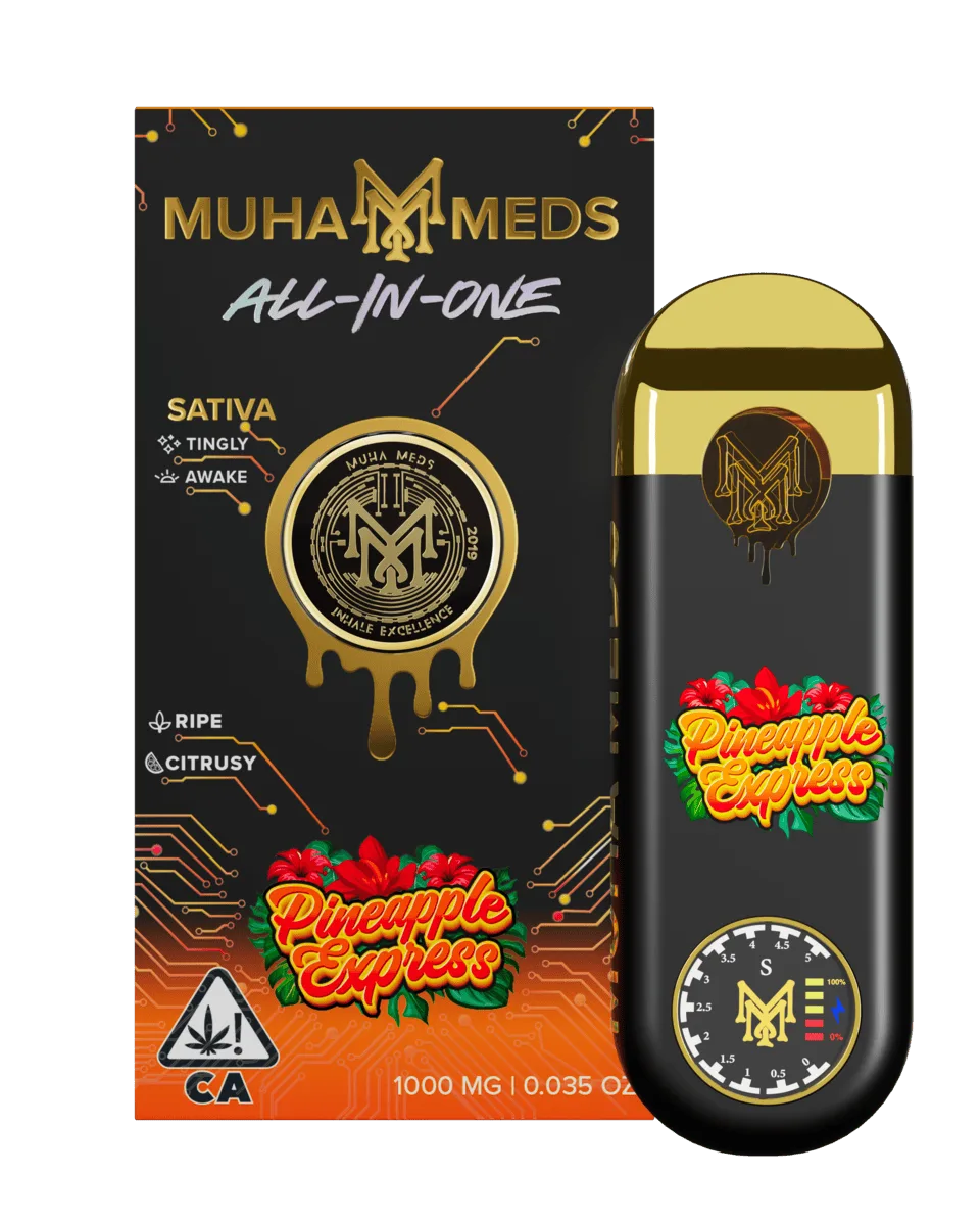 Muha Meds | Pineapple Express | 3rd Gen Disposable | 1g