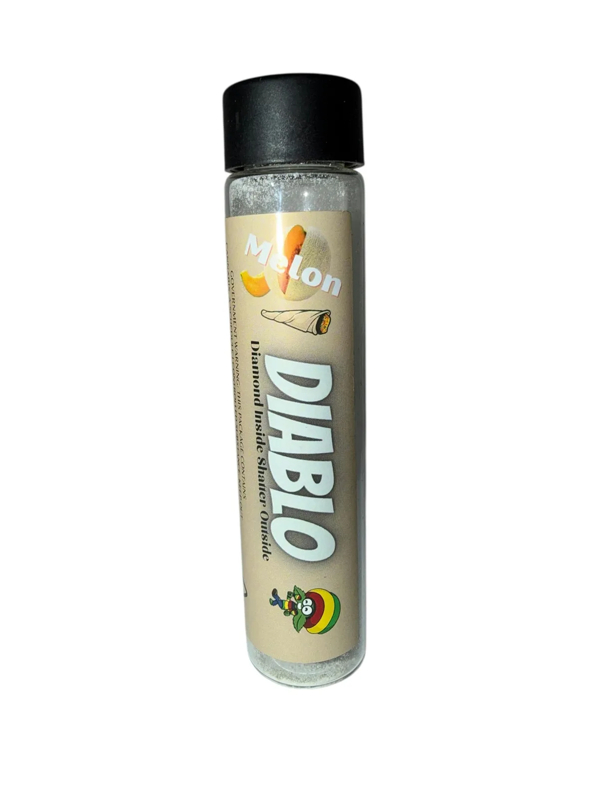 Diablo - 3.8g 2pk Infused Preroll (Diamond Inside Shatter Outside) - Melon