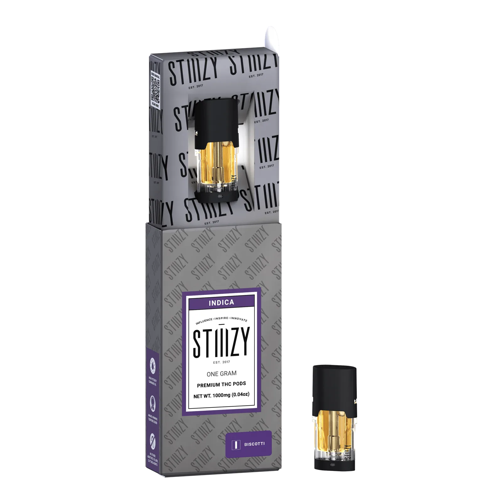 Vape - BISCOTTI - PREMIUM THC POD 1G - IL
