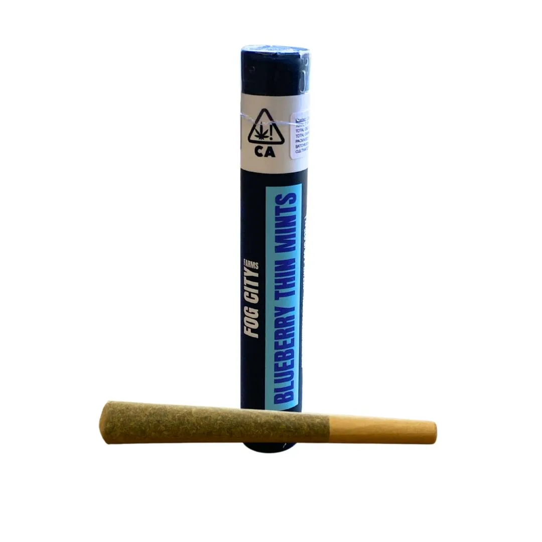 Blueberry Thin Mint Single 1g Preroll