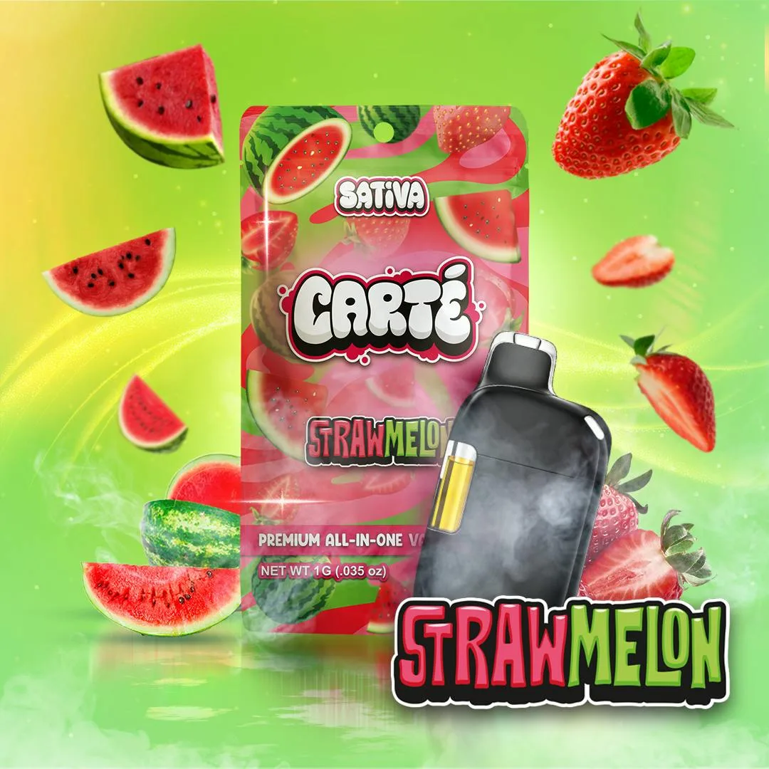 CARTÉ - Strawmelon AIO Vape - 1 g