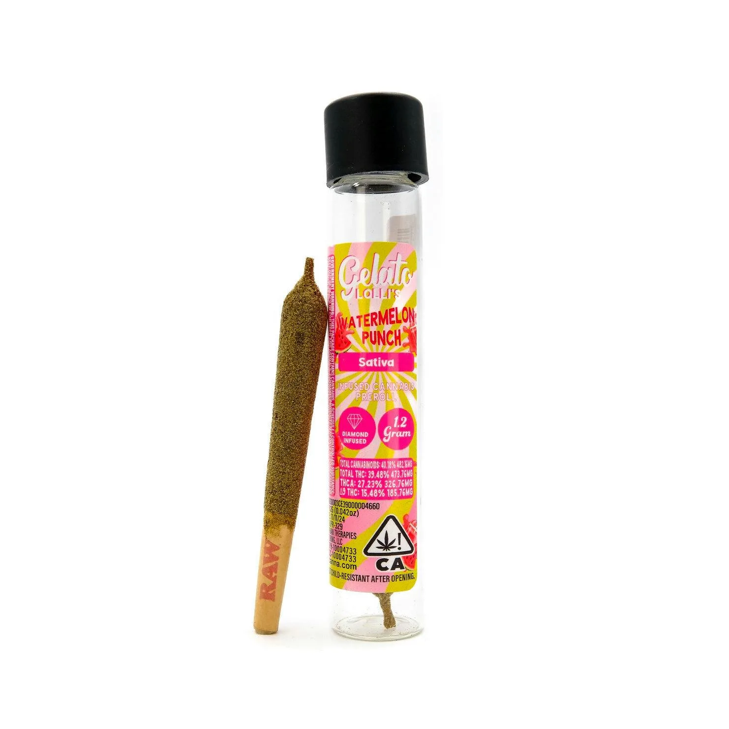 Watermelon Punch 1.2G Lolli
