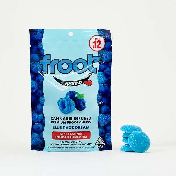 Froot - Gummies - Blue Razz Dream 100mg