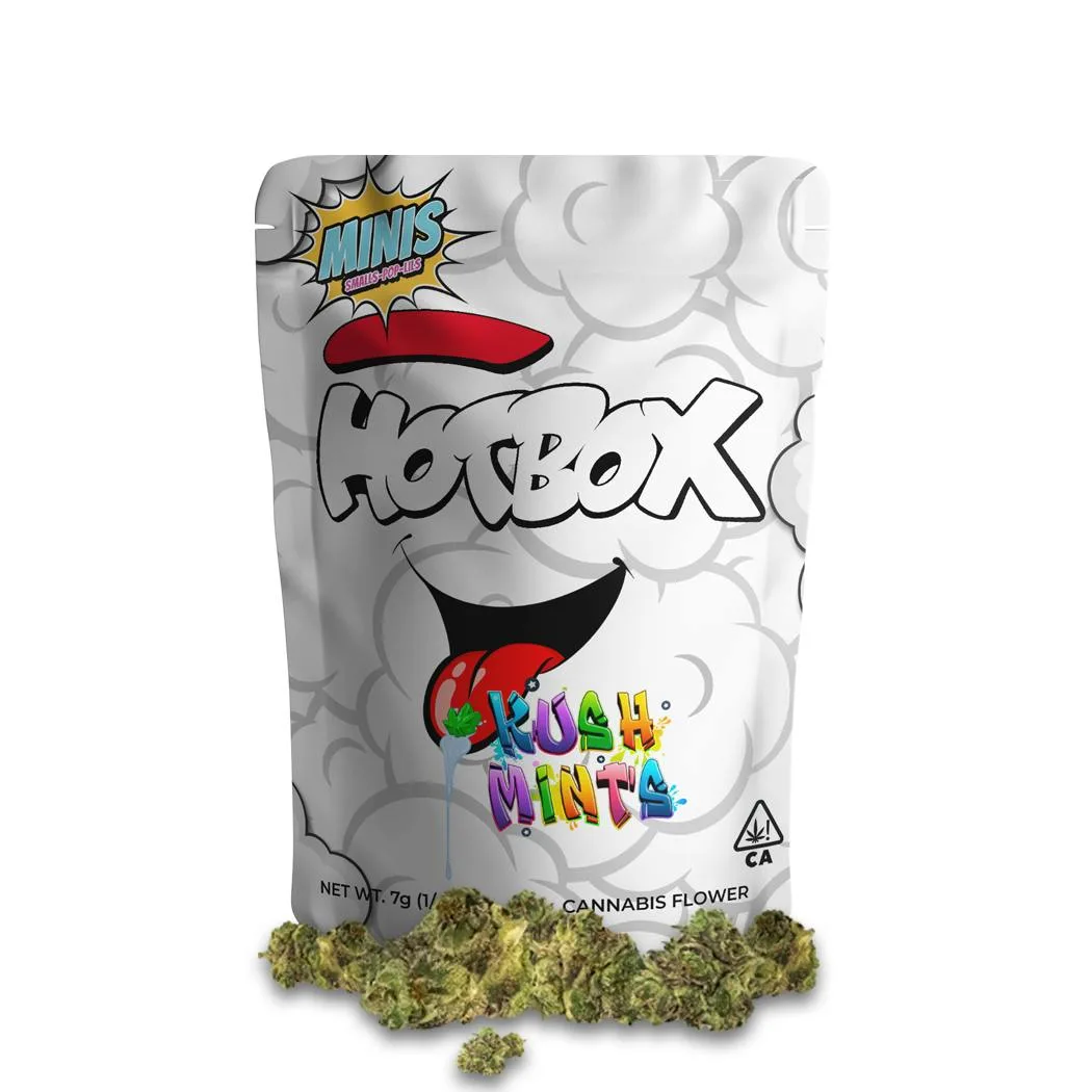 HOTBOX | Kush Mints Indica Minis (7g or 1/4 oz) Indoor Flower