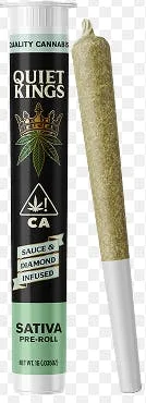 QUIET KINGS - TRAINWRECK (1.4G) INFUSED PREROLL [S]