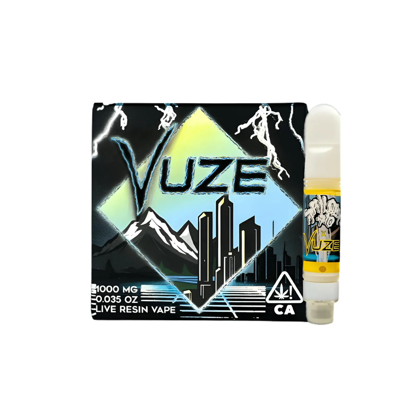 Vuze | Vape Cart | 1g | Live Resin | Rainbow Cheese
